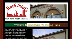 Desktop Screenshot of markrichnypizza.com